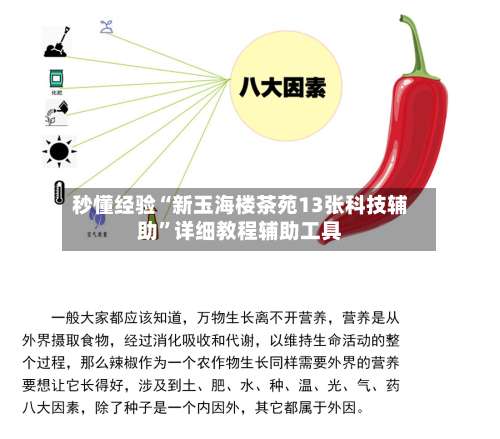 秒懂经验“新玉海楼茶苑13张科技辅助	”详细教程辅助工具-第1张图片