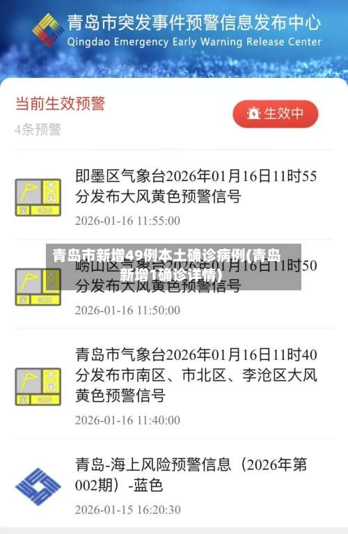 青岛市新增49例本土确诊病例(青岛新增1确诊详情)-第3张图片