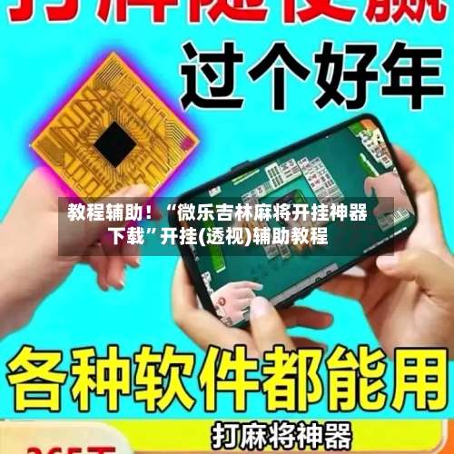 教程辅助！“微乐吉林麻将开挂神器下载	”开挂(透视)辅助教程-第2张图片