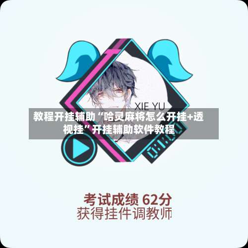 教程开挂辅助“哈灵麻将怎么开挂+透视挂”开挂辅助软件教程-第1张图片