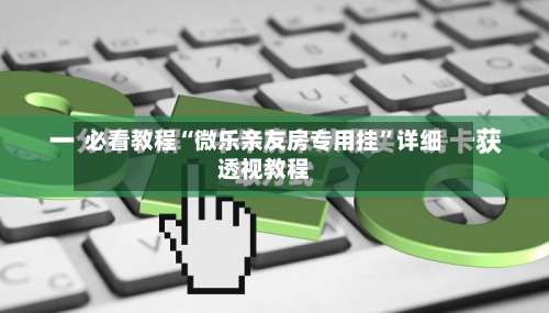 必看教程“微乐亲友房专用挂”详细透视教程-第2张图片