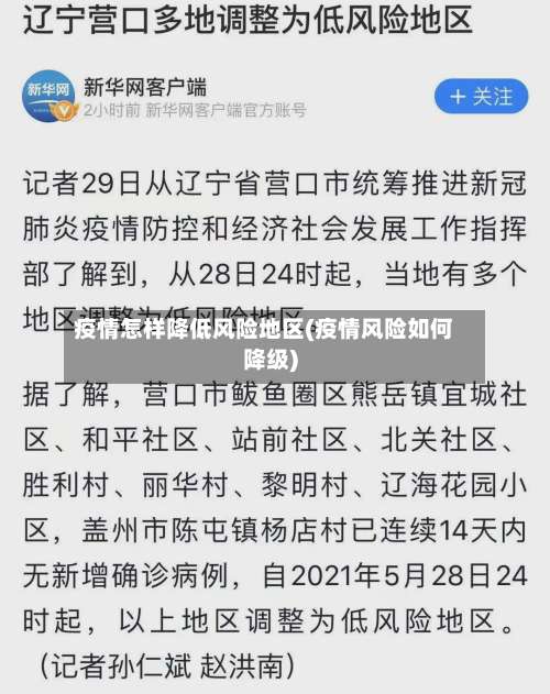 疫情怎样降低风险地区(疫情风险如何降级)-第1张图片