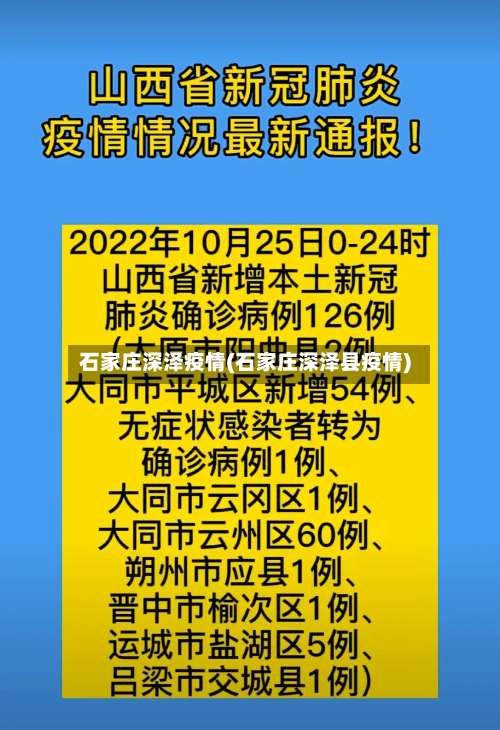 石家庄深泽疫情(石家庄深泽县疫情)-第1张图片