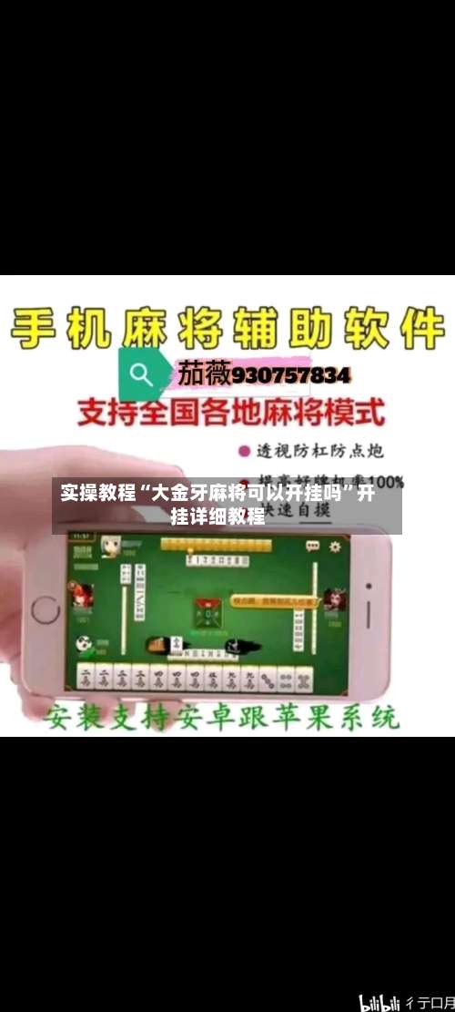 实操教程“大金牙麻将可以开挂吗”开挂详细教程-第2张图片