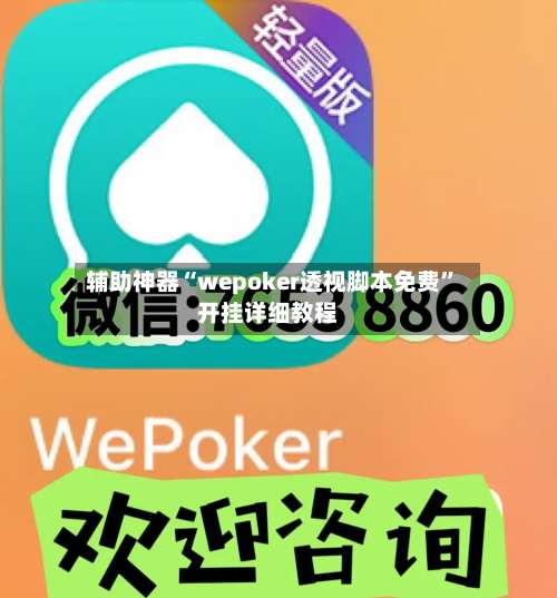 辅助神器“wepoker透视脚本免费	”开挂详细教程-第2张图片