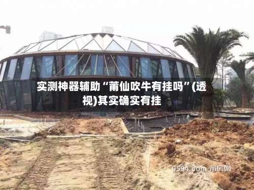 实测神器辅助“莆仙吹牛有挂吗	”(透视)其实确实有挂-第1张图片