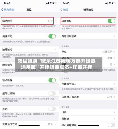 教程辅助“微乐江苏麻将万能开挂器通用版”开挂辅助脚本+详细开挂-第3张图片