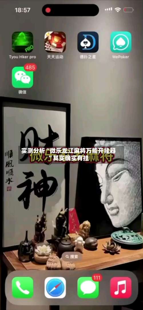 实测分析“微乐龙江麻将万能开挂器”其实确实有挂-第2张图片