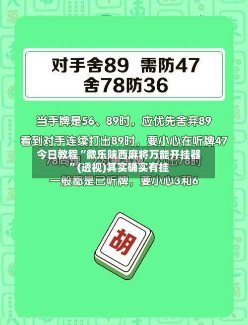 今日教程“微乐陕西麻将万能开挂器	”(透视)其实确实有挂-第3张图片