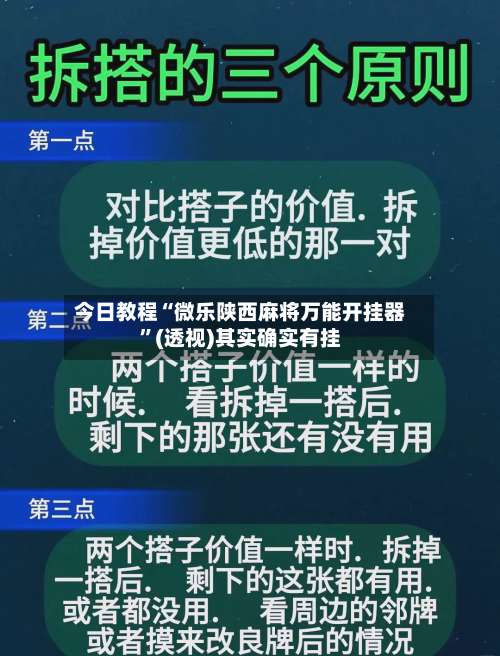 今日教程“微乐陕西麻将万能开挂器”(透视)其实确实有挂-第2张图片