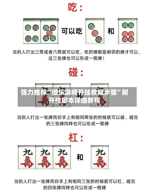强力推荐“微乐麻将开挂教程步骤”附开挂脚本详细教程-第1张图片