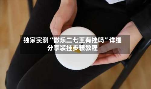 独家实测“微乐二七王有挂吗	”详细分享装挂步骤教程-第2张图片