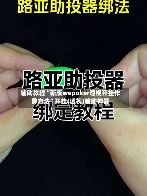 辅助教程“新版wepoker透视开挂作弊方法”开挂(透视)辅助神器-第1张图片