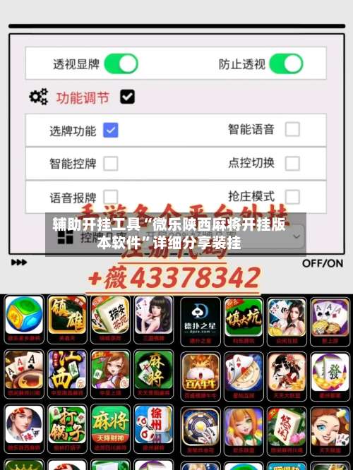 辅助开挂工具“微乐陕西麻将开挂版本软件	”详细分享装挂-第1张图片
