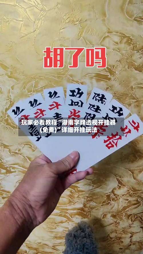 玩家必看教程“湖南字牌透视开挂器(免费)”详细开挂玩法-第3张图片