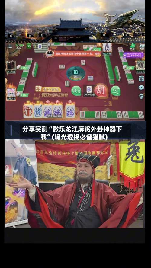 分享实测“微乐龙江麻将外卦神器下载”(曝光透视必备猫腻)-第1张图片