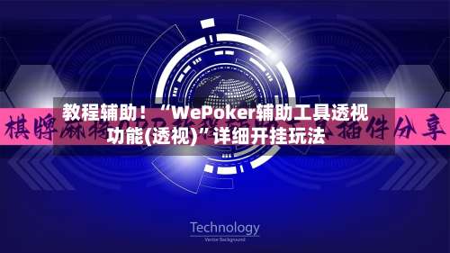教程辅助！“WePoker辅助工具透视功能(透视)	”详细开挂玩法-第3张图片