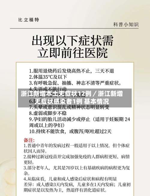 浙江新增本土无症状12例／浙江新增无症状感染者1例 基本情况-第2张图片