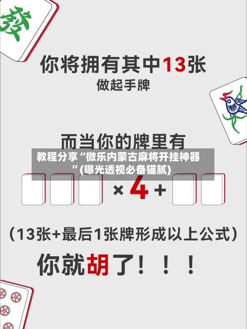 教程分享“微乐内蒙古麻将开挂神器”(曝光透视必备猫腻)-第3张图片