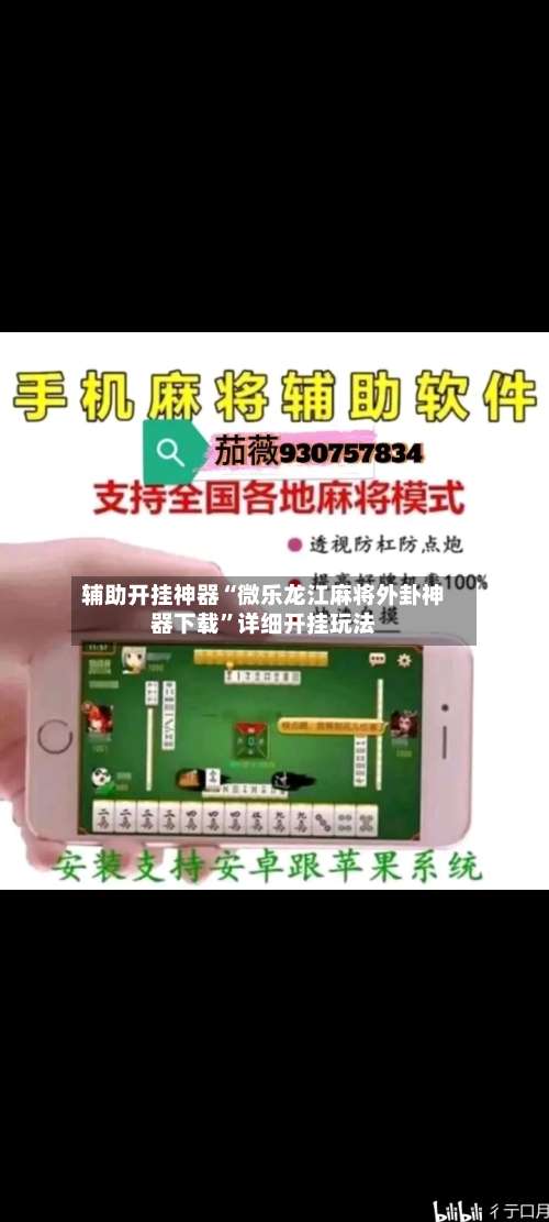 辅助开挂神器“微乐龙江麻将外卦神器下载”详细开挂玩法-第1张图片