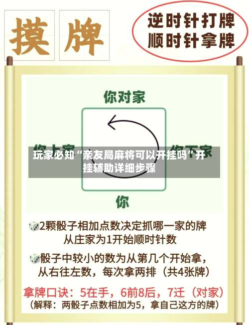 玩家必知“亲友局麻将可以开挂吗”开挂辅助详细步骤-第1张图片