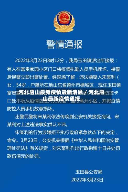 河北唐山最新疫情最新消息／河北唐山最新疫情通报-第2张图片
