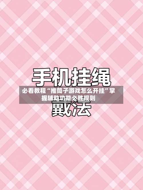 必看教程“推筒子游戏怎么开挂”掌握辅助功能必胜规则-第2张图片