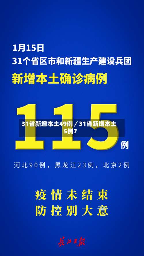 31省新增本土49例／31省新增本土5例7-第2张图片
