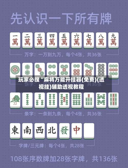 玩家必搜“麻将万能开挂器(免费)(透视挂)辅助透视教程-第3张图片
