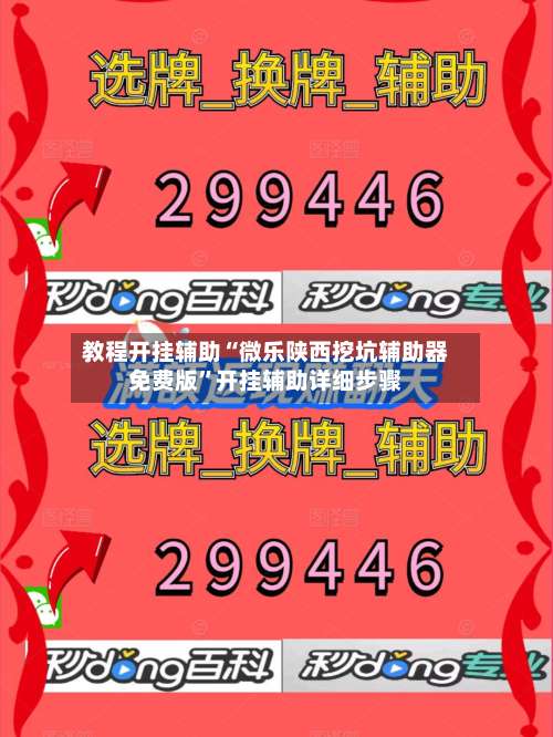 教程开挂辅助“微乐陕西挖坑辅助器免费版”开挂辅助详细步骤-第1张图片