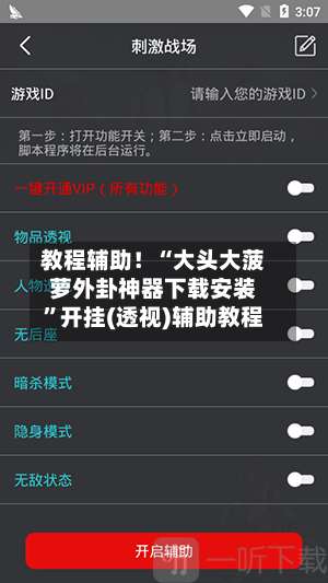 教程辅助！“大头大菠萝外卦神器下载安装”开挂(透视)辅助教程-第1张图片