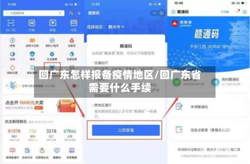 回广东怎样报备疫情地区/回广东省需要什么手续-第1张图片