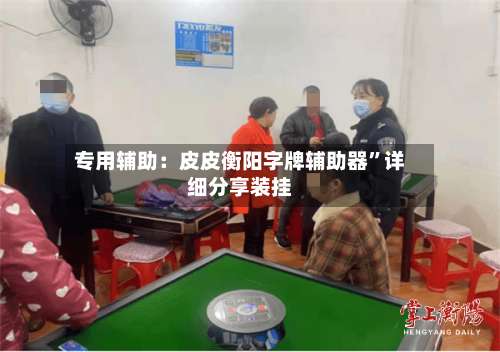 专用辅助：皮皮衡阳字牌辅助器”详细分享装挂-第2张图片