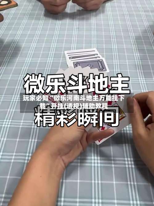 玩家必知“微乐河南斗地主万能挂下载	”开挂(透视)辅助教程-第2张图片