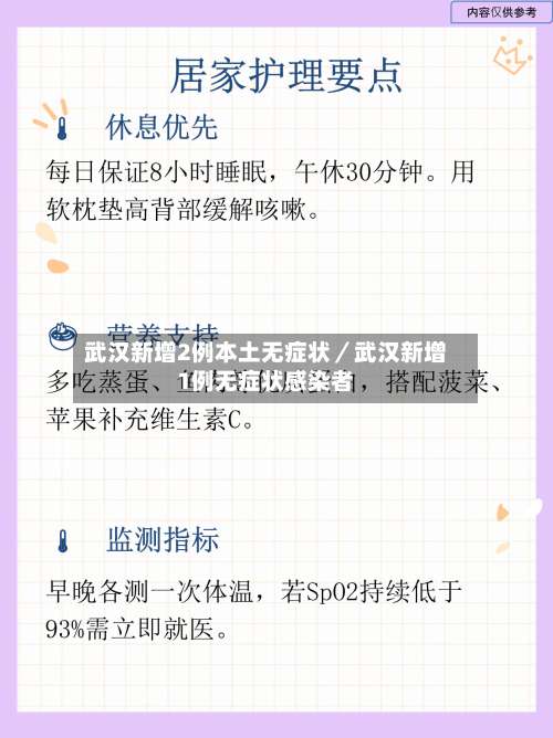 武汉新增2例本土无症状／武汉新增1例无症状感染者-第2张图片