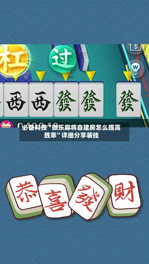 必备科技“微乐麻将自建房怎么提高胜率	”详细分享装挂-第2张图片