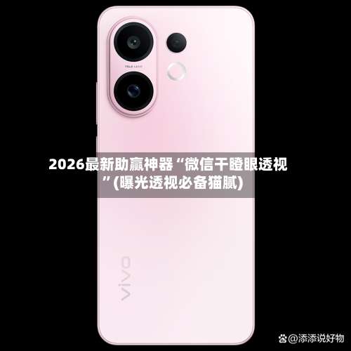 2026最新助赢神器“微信干瞪眼透视”(曝光透视必备猫腻)-第1张图片