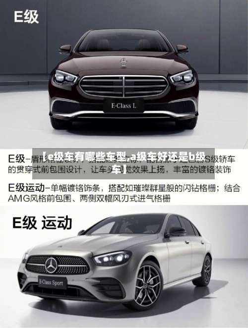 【e级车有哪些车型,a级车好还是b级车】-第2张图片