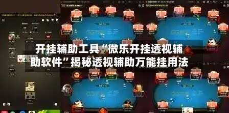 开挂辅助工具“微乐开挂透视辅助软件	”揭秘透视辅助万能挂用法-第1张图片