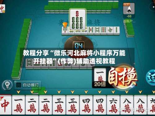 教程分享“微乐河北麻将小程序万能开挂器”(作弊)辅助透视教程-第1张图片