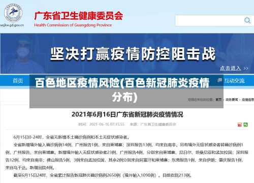 百色地区疫情风险(百色新冠肺炎疫情分布)-第2张图片