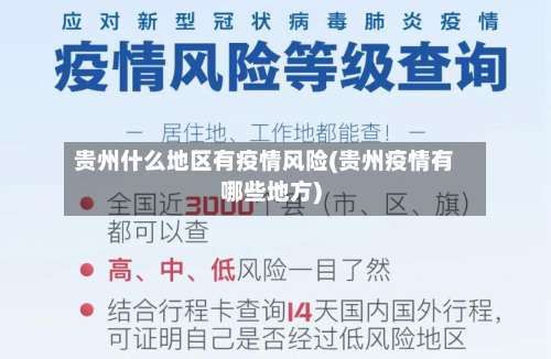 贵州什么地区有疫情风险(贵州疫情有哪些地方)-第1张图片