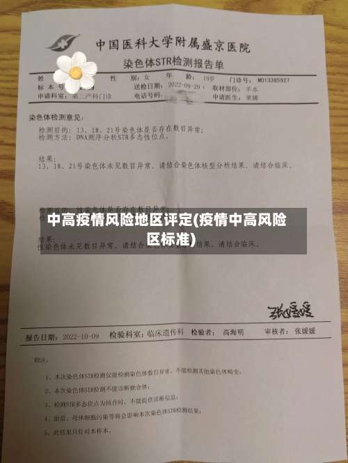 中高疫情风险地区评定(疫情中高风险区标准)-第3张图片