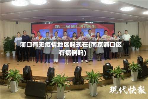浦口有无疫情地区吗现在(南京浦口区有病例吗)-第1张图片