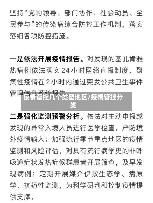 疫情管控几个类型地区/疫情管控分类-第2张图片