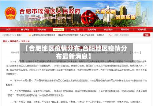 【合肥地区疫情分布,合肥地区疫情分布最新消息】-第2张图片