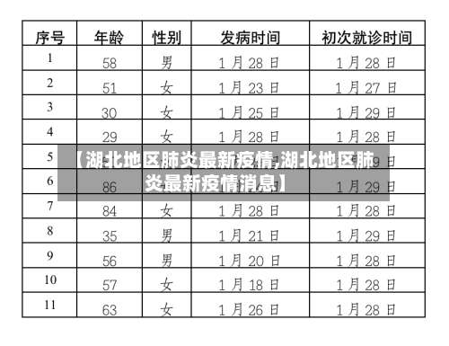 【湖北地区肺炎最新疫情,湖北地区肺炎最新疫情消息】-第3张图片