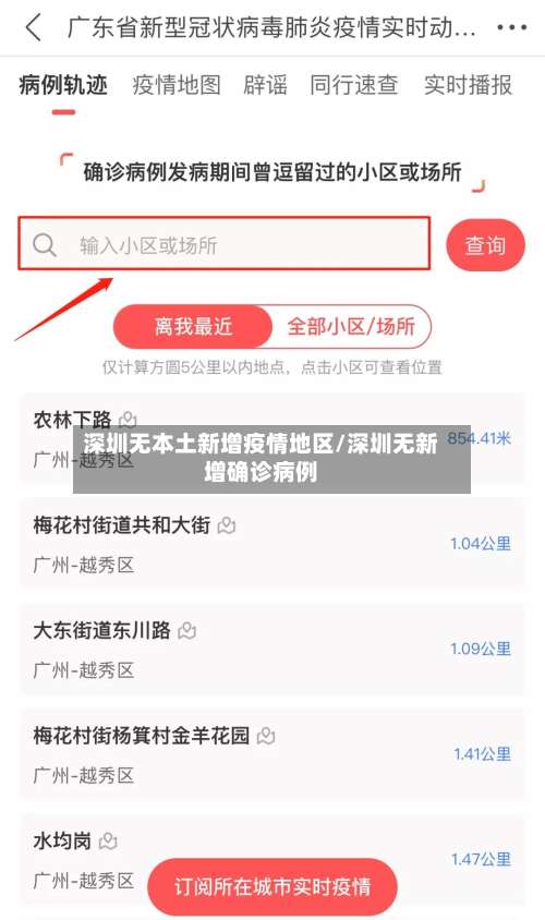 深圳无本土新增疫情地区/深圳无新增确诊病例-第1张图片