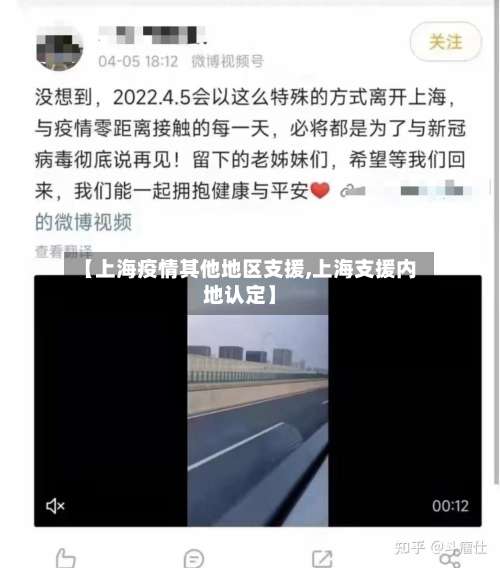 【上海疫情其他地区支援,上海支援内地认定】-第2张图片