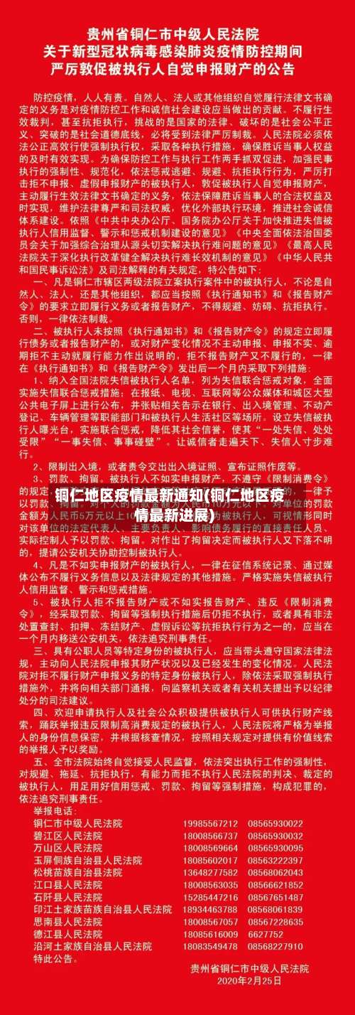 铜仁地区疫情最新通知(铜仁地区疫情最新进展)-第1张图片
